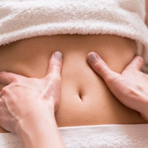 massage belly